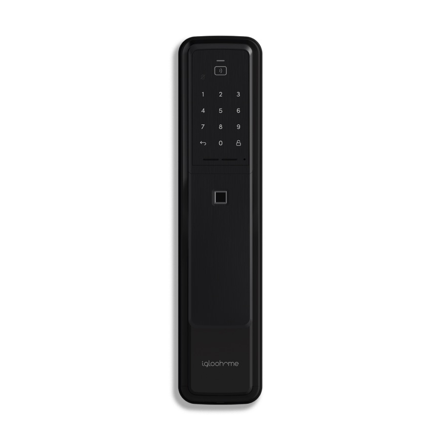 igloohome Push-Pull Mortise digital lock.