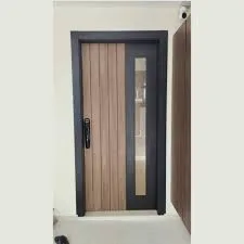 HDB and condo wooden main doors digital lock installation