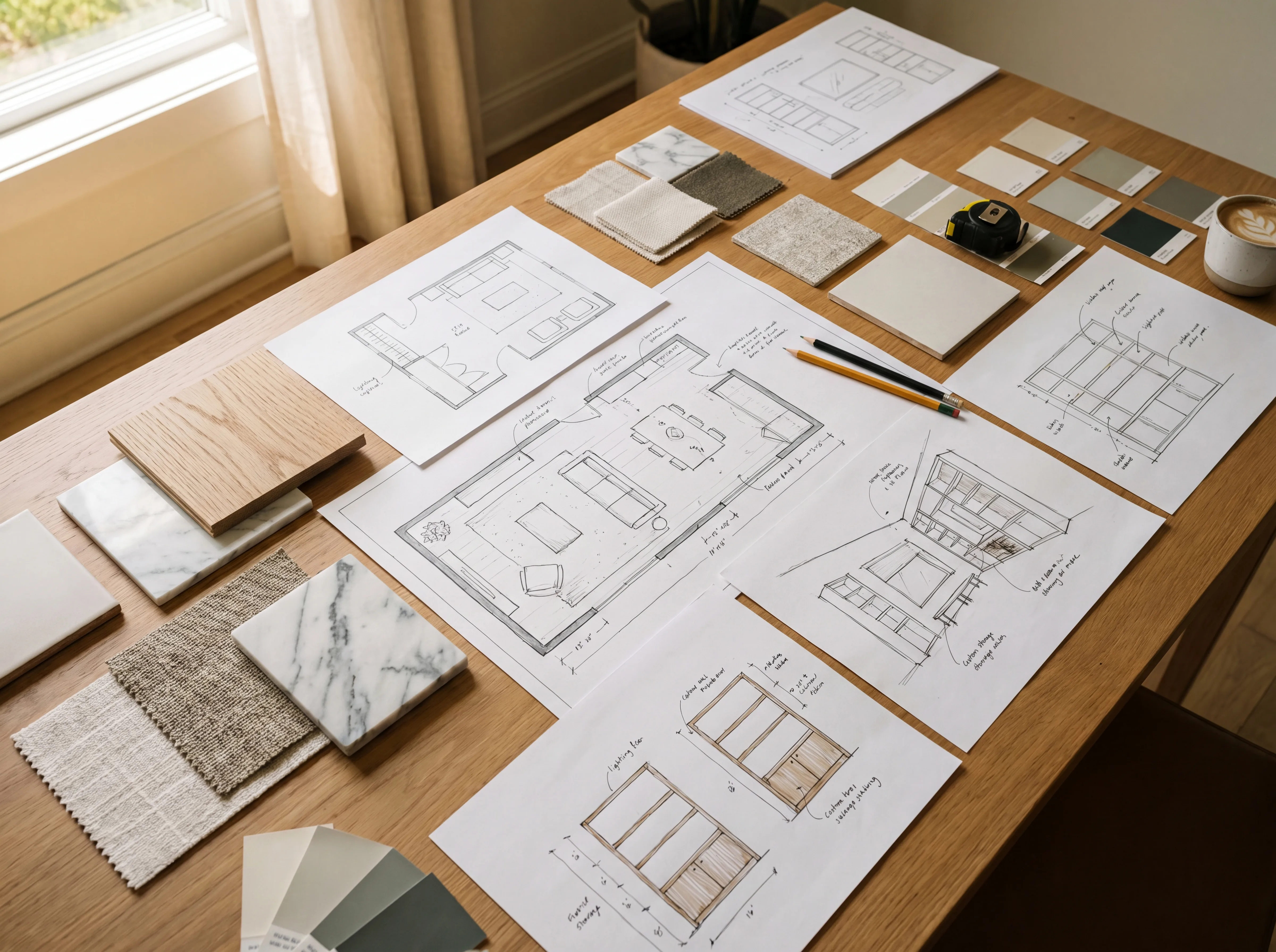 Interior design discovery and planning