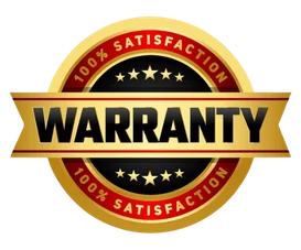 Warranty satisfaction badge